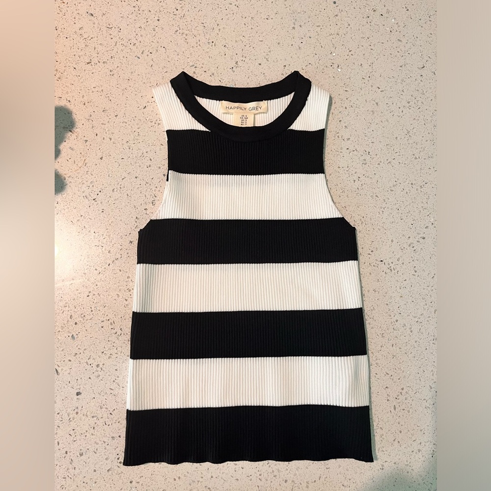 Ribbed sweater tank size Small